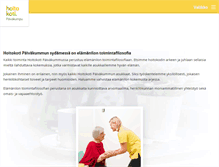 Tablet Screenshot of hoitokotipaivakumpu.fi